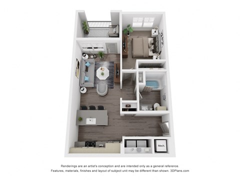 A1 Plus Floor Plan at The Maddox, Buckeye, AZ, 85326